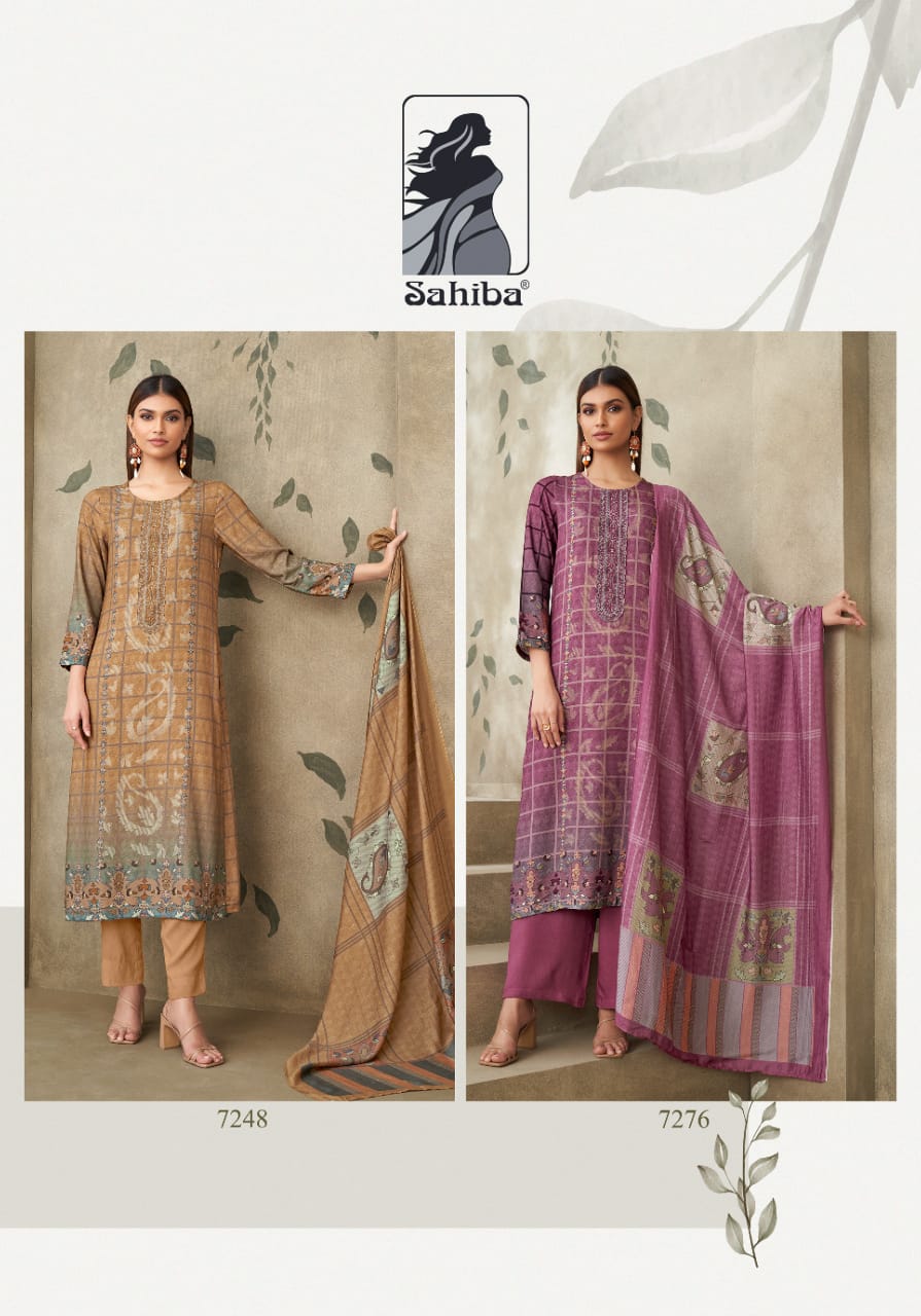 Dhiti By Sahiba Staple Digital Printed Dress Material Wholesale Shop In Surat